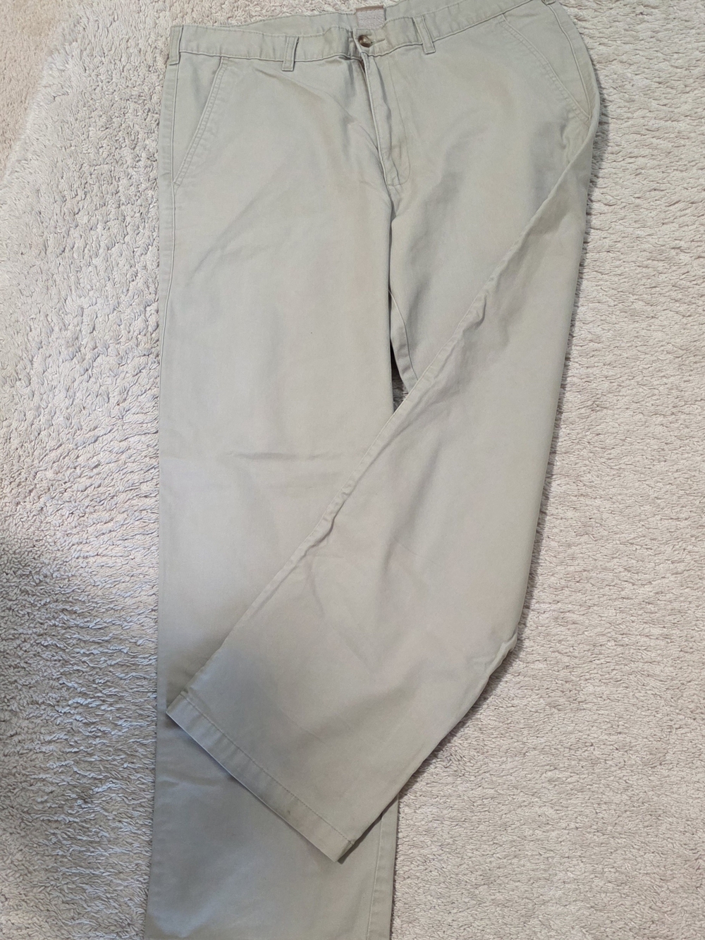 George Men's Light Khaki Chinos